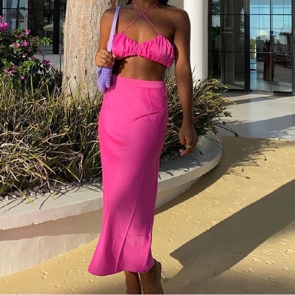 Nasty Gal Dresses & Skirts - Nasty gal pink set